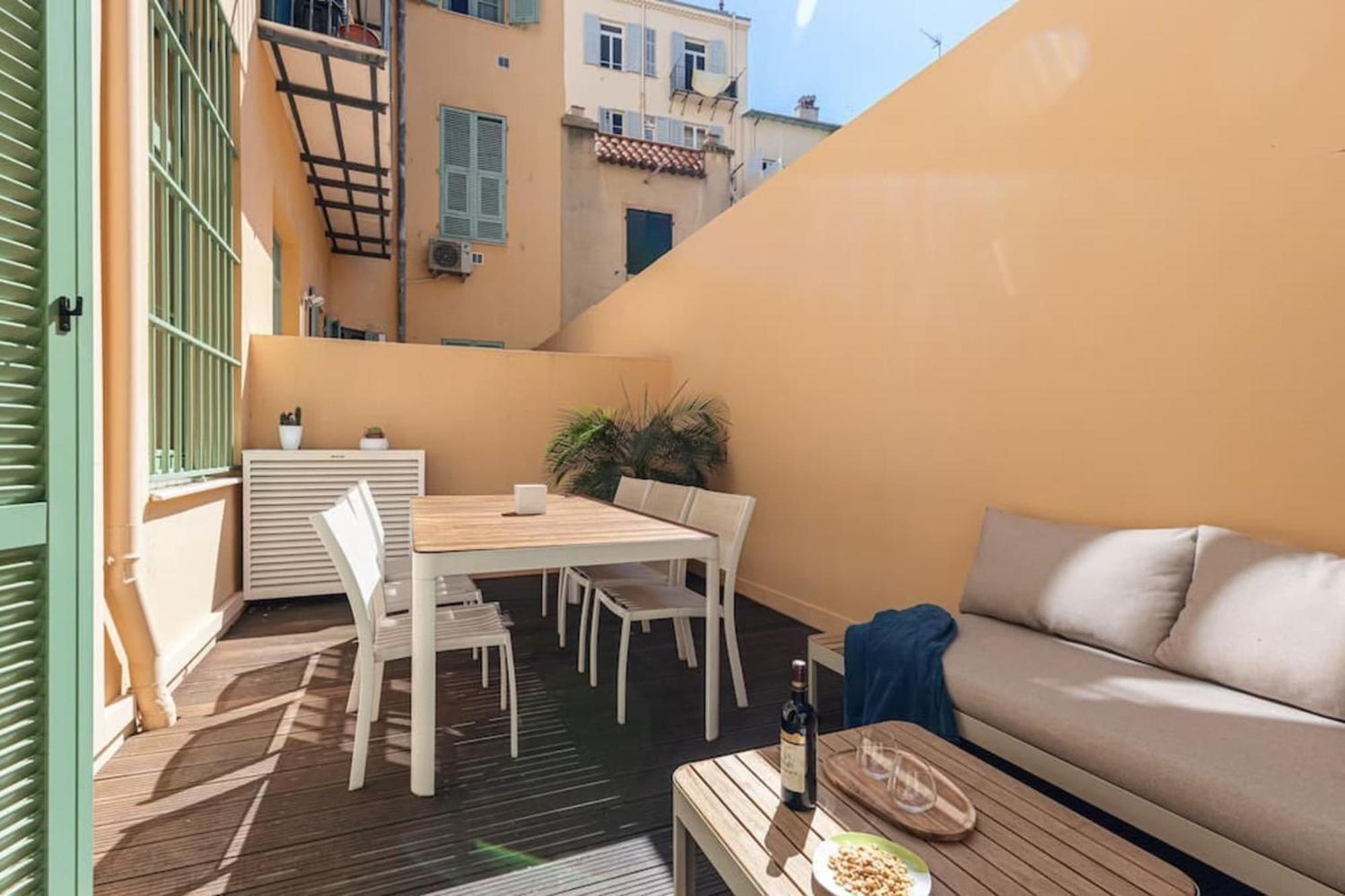 Gubernatis - Beautiful Duplex With Terrace Appartement Nice Buitenkant foto