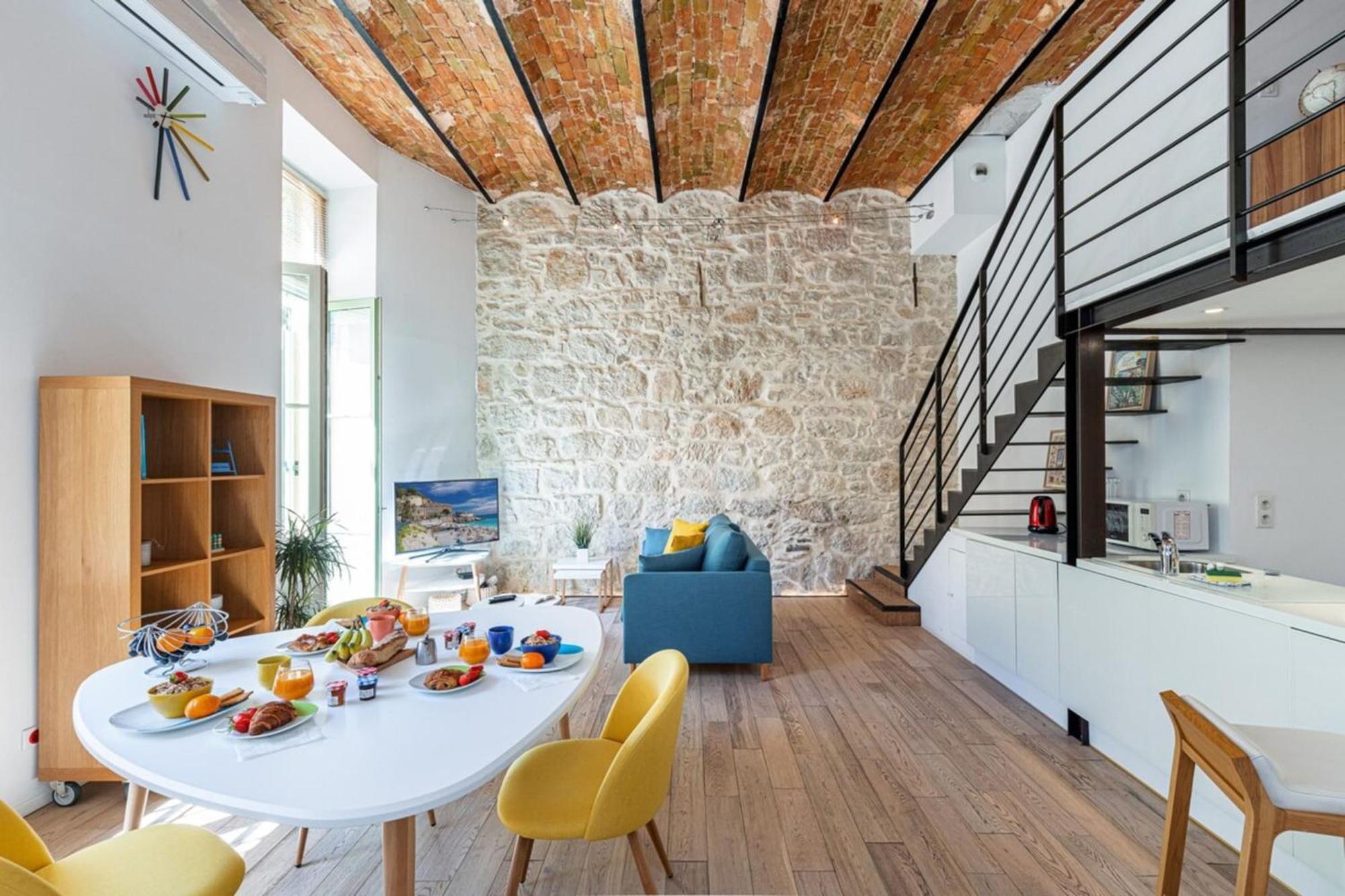 Gubernatis - Beautiful Duplex With Terrace Appartement Nice Buitenkant foto