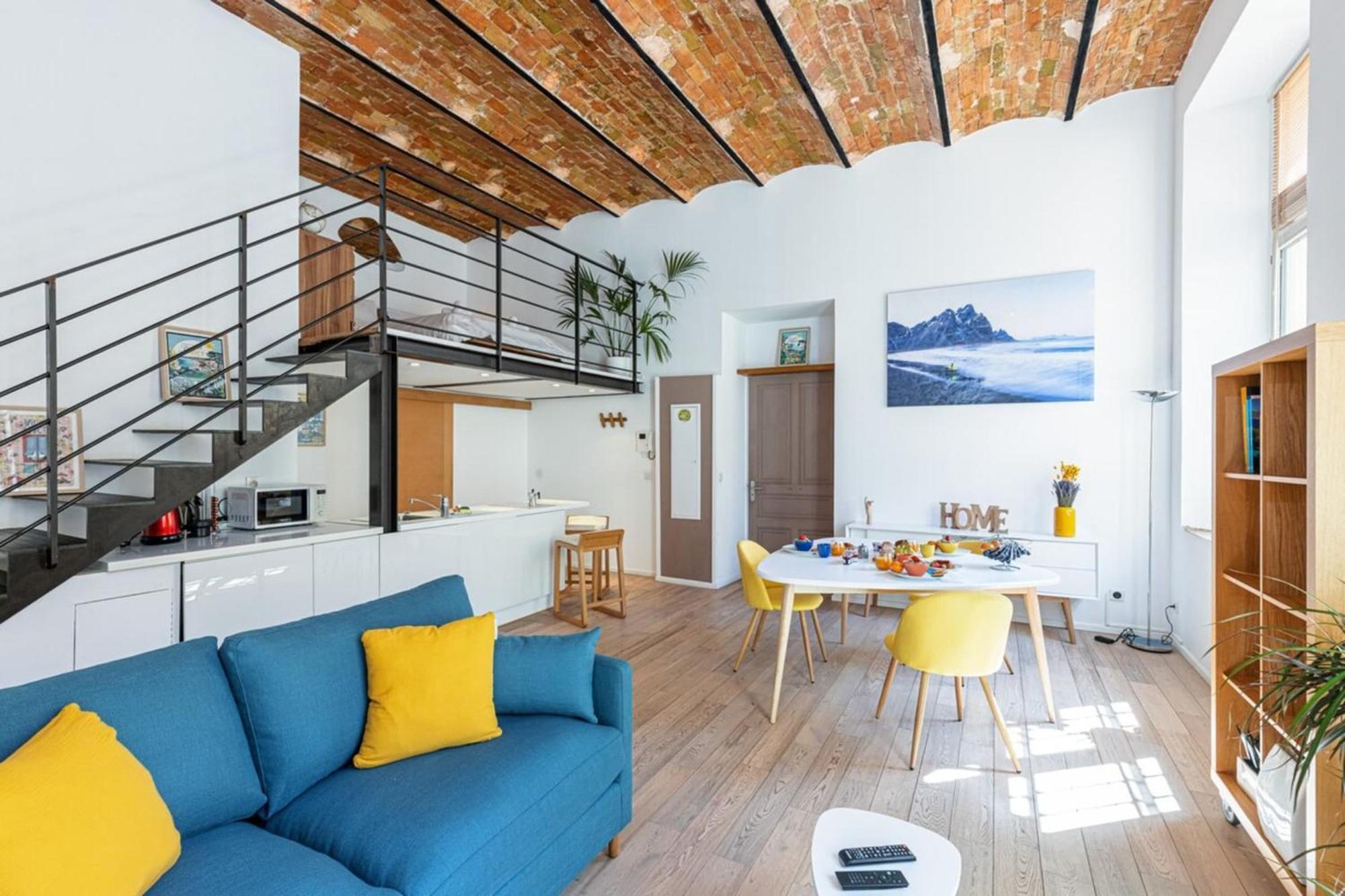 Gubernatis - Beautiful Duplex With Terrace Appartement Nice Buitenkant foto