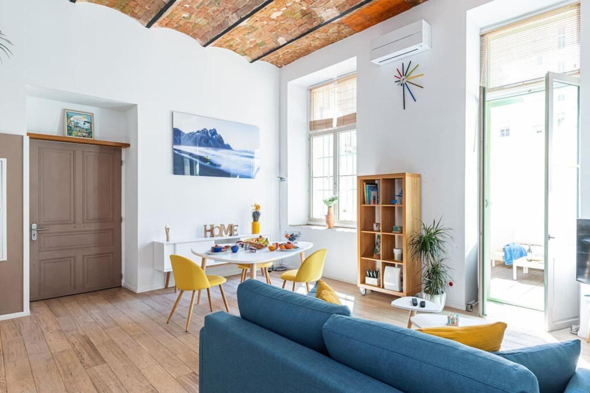 Gubernatis - Beautiful Duplex With Terrace Appartement Nice Buitenkant foto