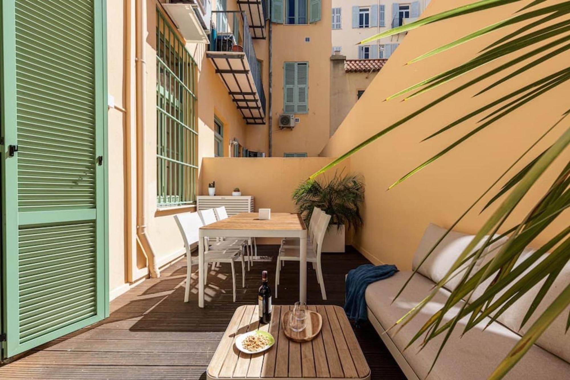 Gubernatis - Beautiful Duplex With Terrace Appartement Nice Buitenkant foto