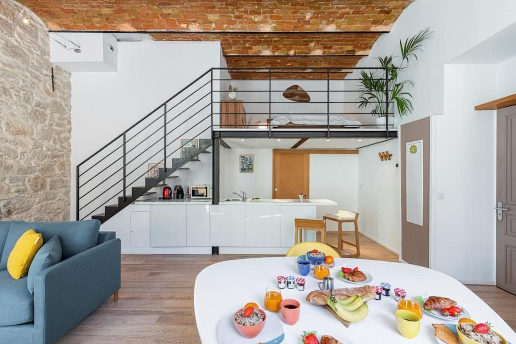 Gubernatis - Beautiful Duplex With Terrace Appartement Nice Buitenkant foto